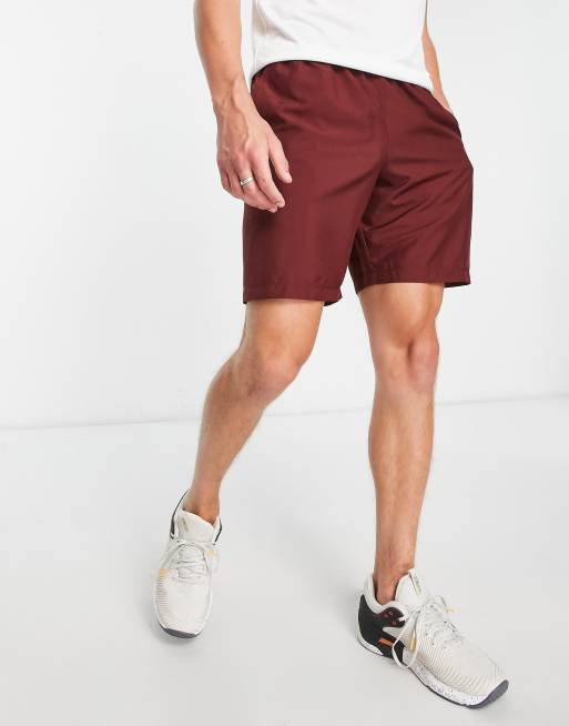 Maroon under shop armour shorts