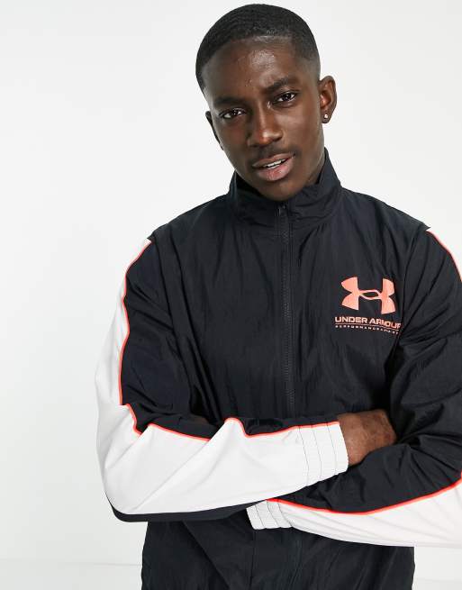 Under Armour Training woven track jacket in black | ASOS