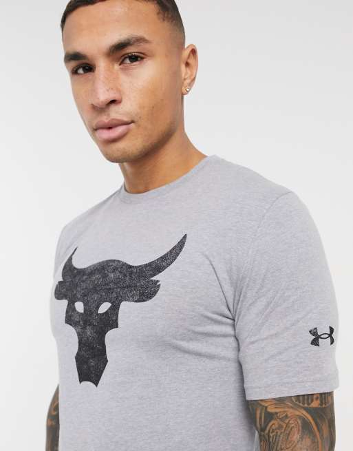 The rock under armour deals t shirt