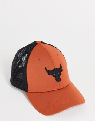 Under Armour Training x Project Rock cap in rust
