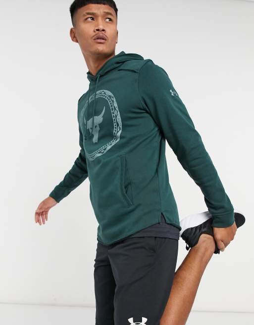 The rock deals under armour hoodie