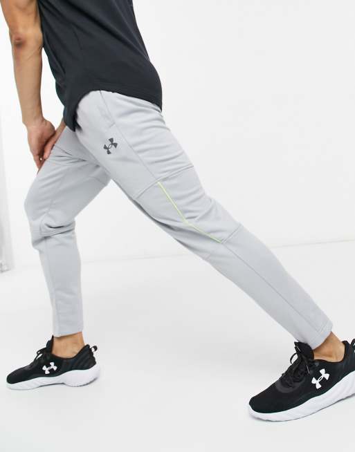 UNDER ARMOUR Regular Workout Pants 'Vanish' in Basalt Grey