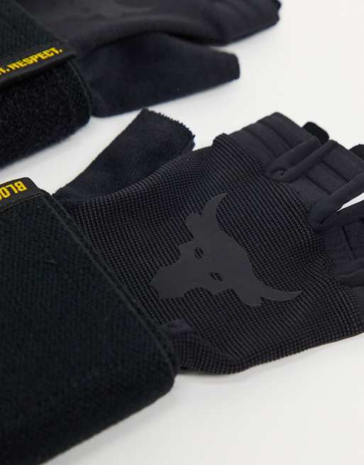 Under armour project rock hot sale gloves