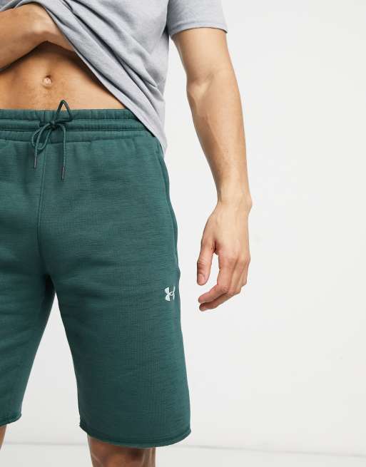 Under Armour Training x Project Rock – Zielone szorty z polaru