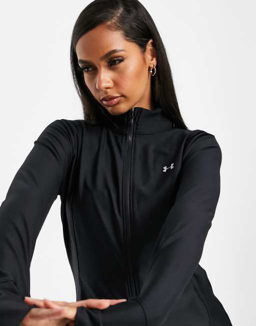 Under armour track store jacket women's