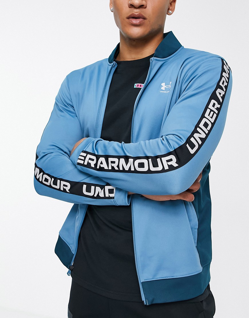 Under Armour Tricot jacket in blue
