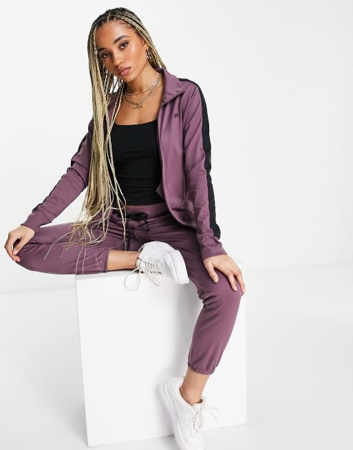 Under Armour Tricot tracksuit in purple