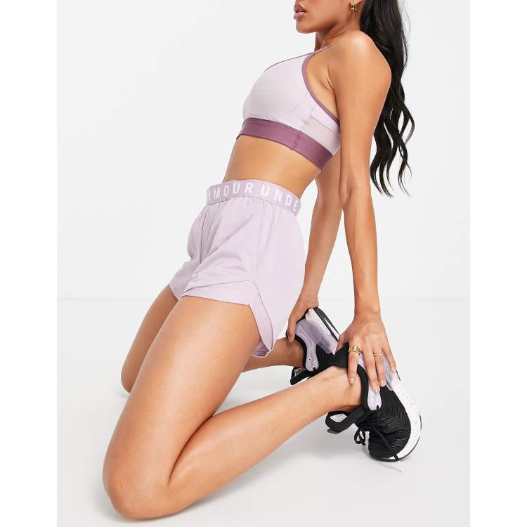 Under Armour Twist 3.0 shorts in mauve ASOS