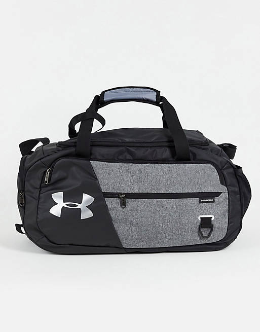 Under Armour Undeniable 4.0 small duffle bag in black and grey