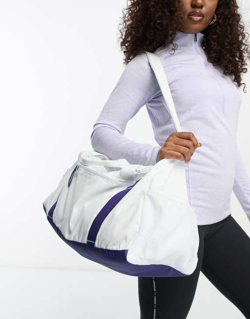 Under Armour - Undeniable - Signature - Duffeltas in lichtgrijs met blauwe accenten