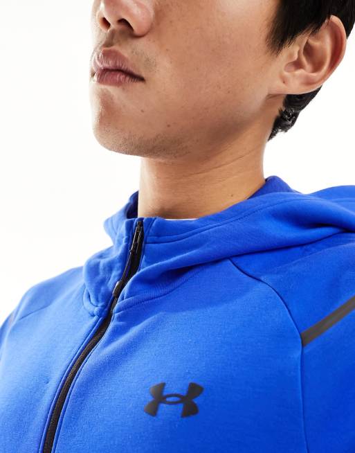 UNDER ARMOUR Hoodie UA UNSTOPPABLE in blue