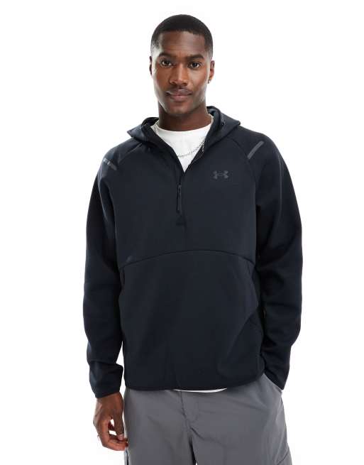 Under Armour Unstoppable fleece hoodie in khaki