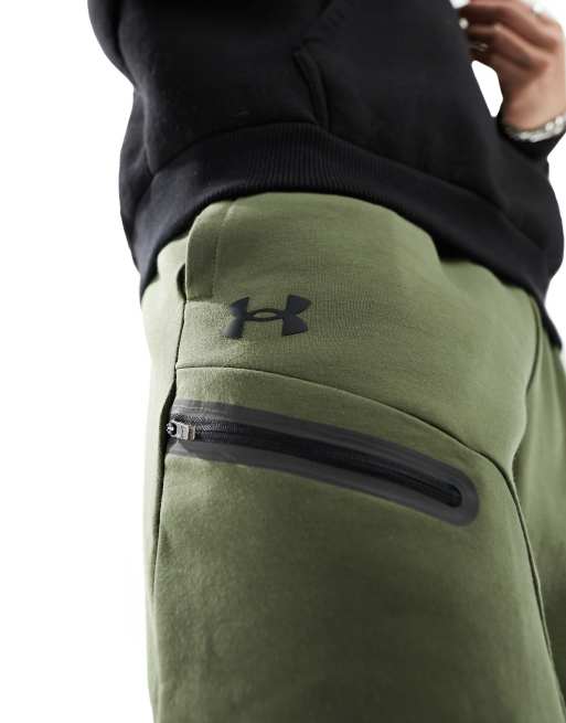 Under Armour Womens Unstoppable Fleece Joggers Grey XS