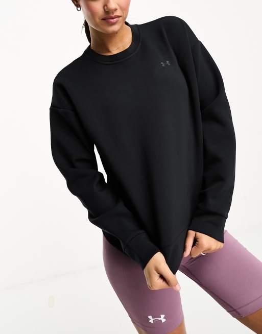 Hoodies and sweatshirts Under Armour Unstoppable Fleece Crewneck Sweatshirt  Black