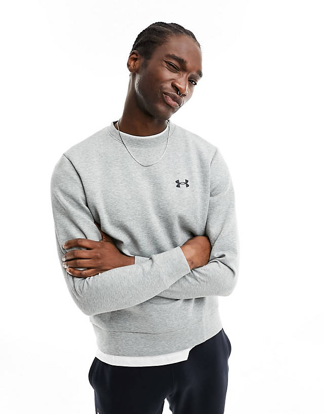 Under Armour - unstoppable fleece sweat in grey