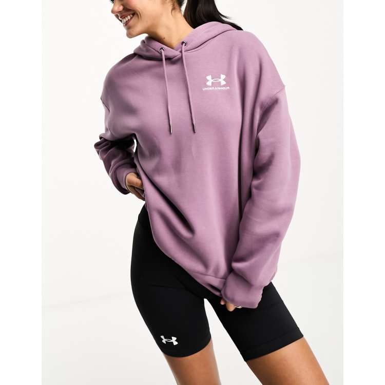 Womens purple under hot sale armour sweatshirt