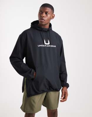 Under Armour - Unstoppable - Sweat à capuche tissé - Noir