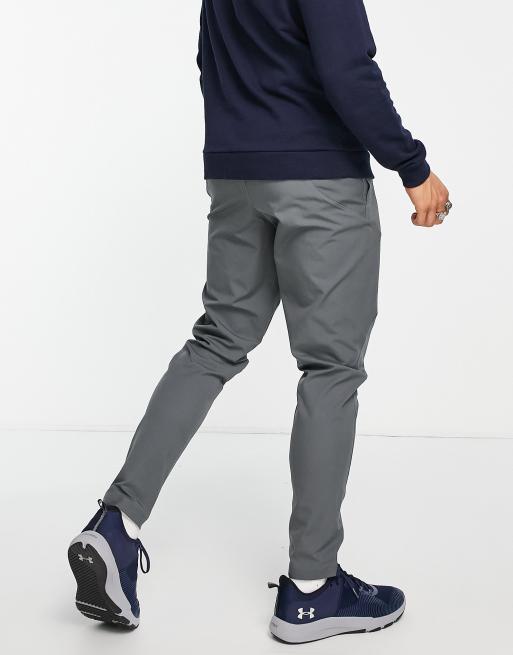 Under Armour Unstoppable tapered joggers in dark grey