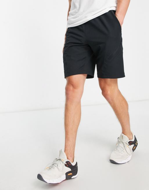 Under Armour Running Unstoppable cargo shorts in black