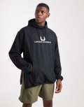 [Under Armour] Under Armour Unstoppable woven hoodie in black XL BLACK