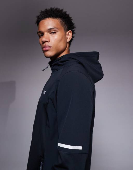 Under Armour - Utility - Giacca nera con chiusura zip, 4 di 5