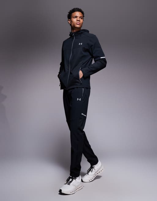 Under Armour Utility woven full-zip jacket in black, 2 of 5