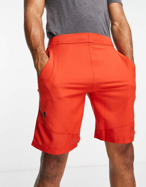 Under Armour – Vanish – Czerwone szorty z tkaniny