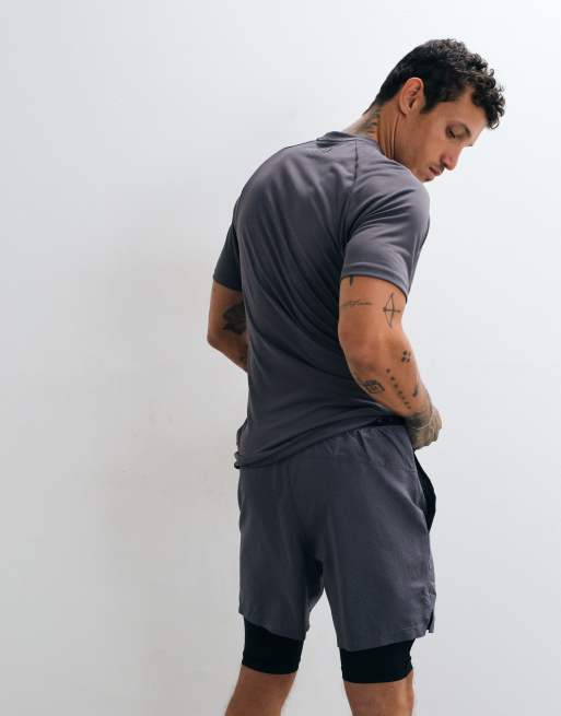 Under Armour Vanish geweven 2.0 2-in-1 short in grijs, 3 van 5