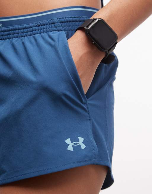 Under Armour - Vanish - Geweven short van 3 inch in blauw, 4 van 5