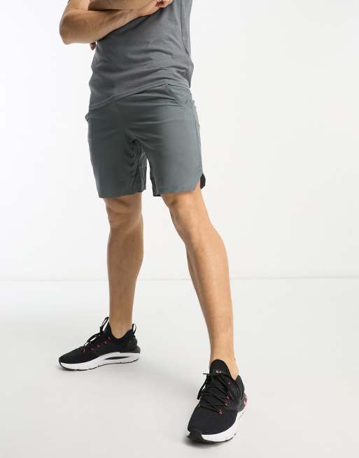 Under Armour - Vanish - Geweven short van 8 inch in grijs