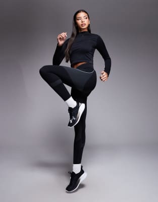 Under Armour - Vanish - Nahtlose Leggings in Schwarz