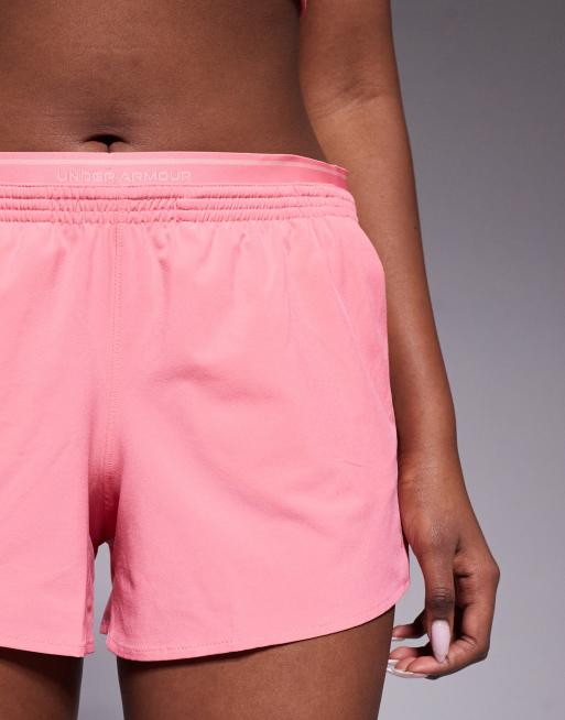 Under Armour – Vanish – Różowe szorty z tkaniny o długości 3 cali, 5 z 5