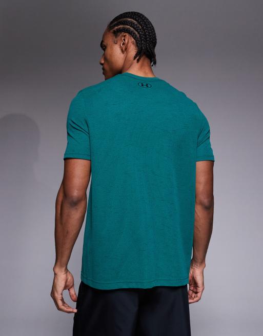 Under Armour - Vanish Seamless Novelty - T-shirt a maniche corte verde rack, 5 di 5