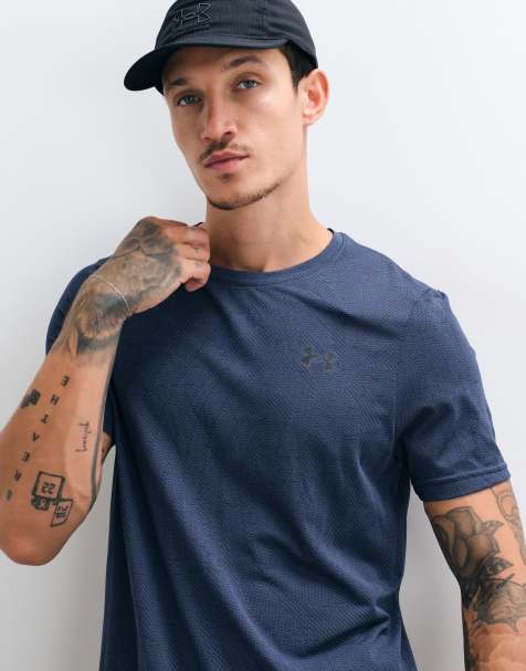 Under Armour Vanish Seamless Novelty T-shirt met korte mouwen in grijs - view 1