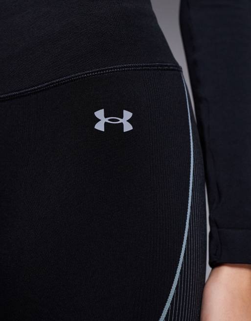 Under Armour - Vanish - Sorte sømløse leggings, 5 af 5