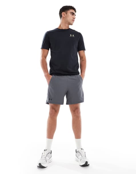 Under Armour Vanish woven 6-inch shorts in castlerock grey - view 1