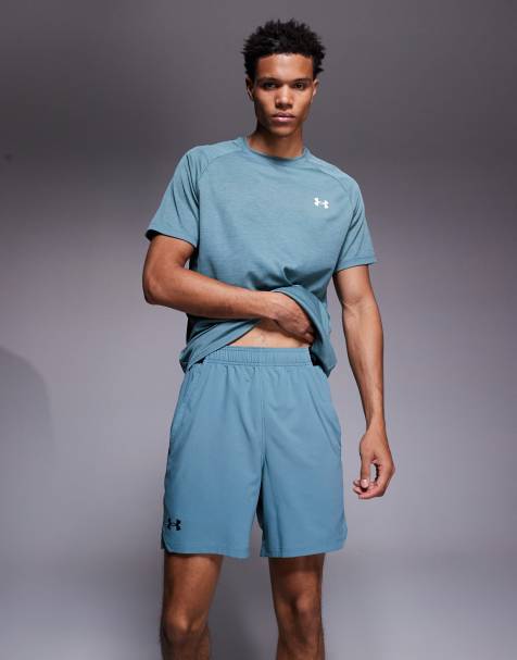Under Armour Vanish woven 6-inch shorts in jasper blue - view 1