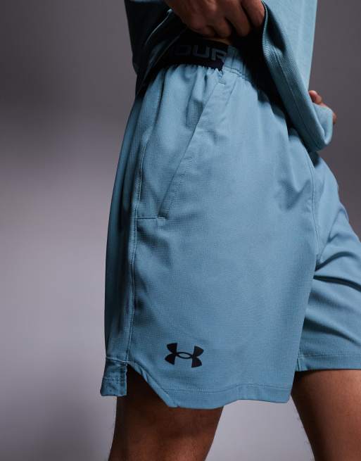 Under Armour Vanish woven 6-inch shorts in jasper blue, 5 of 5