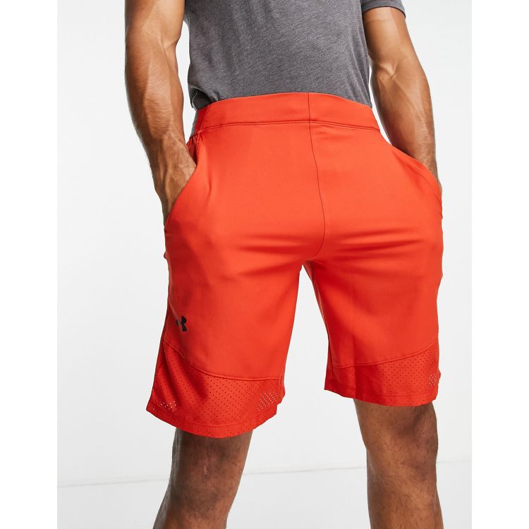 Under Armour Vanish woven shorts in red