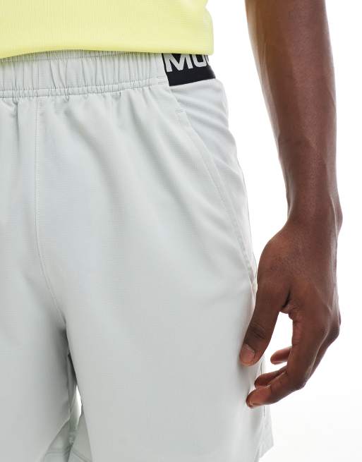 Under Armour – Vanish – Zielone szorty o długości 6 cali z grafiką , 3 z 5