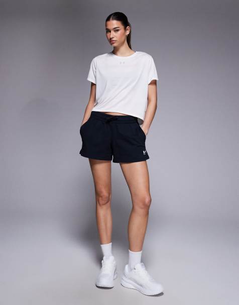 Under Armour Velociti short sleeve t-shirt in white