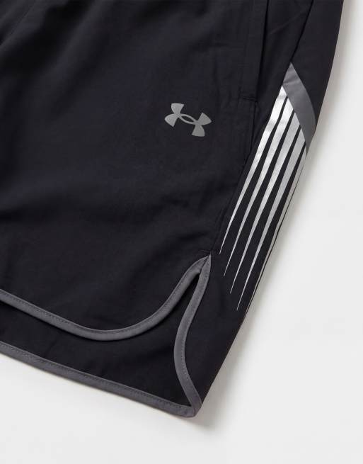 Under Armour – Velociti – Czarne szorty do biegania o długości 7 cali, 8 z 9