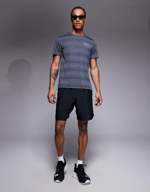 Under Armour – Velociti – Kurzärmliges Lauf-T-Shirt in Castlerock Grey, 2 von 5