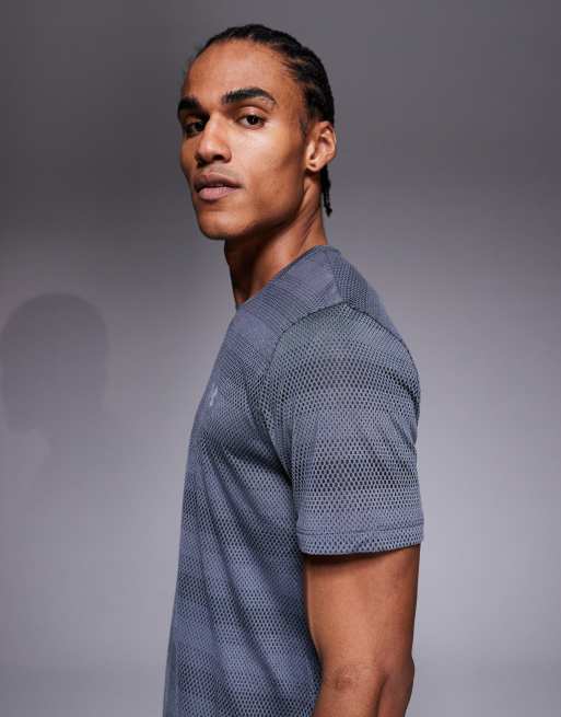 Under Armour – Velociti – Kurzärmliges Lauf-T-Shirt in Castlerock Grey, 4 von 5