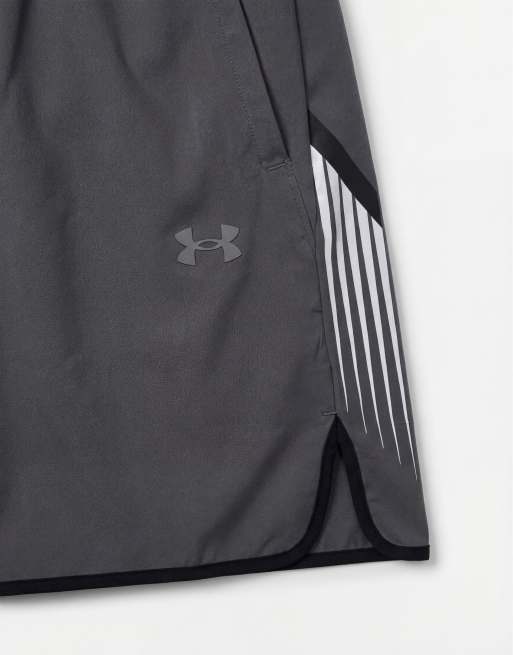 Under Armour – Velociti – Lauf-Shorts in Castlerock Grey, 7 Zoll Schrittlänge, 8 von 9