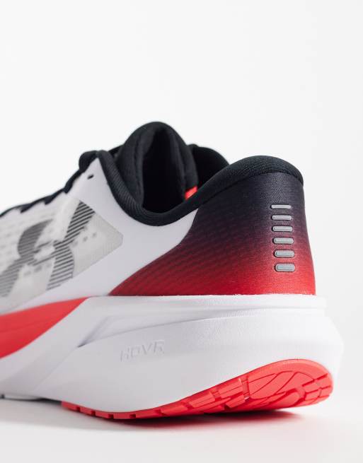 Under Armour - Velociti Pace - Baskets de course - Blanc et rouge vif, 3 de 5