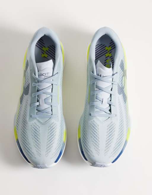 Under Armour Velociti Pro 2 baskets de running bleu clair, 2 de 5
