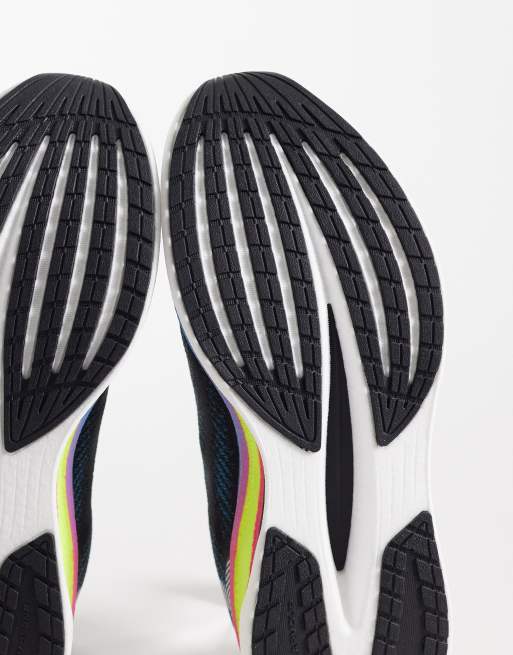 Under Armour Velociti Pro 2 running trainers in black and blue, 4 of 5
