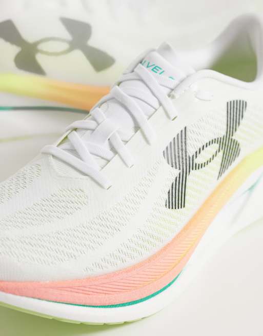 Under Armour Velociti Pro 2 running trainers in white and