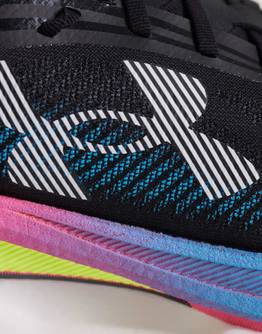 Under Armour - Velociti Pro 2 - Sorte og blå løbesneakers, 5 af 5